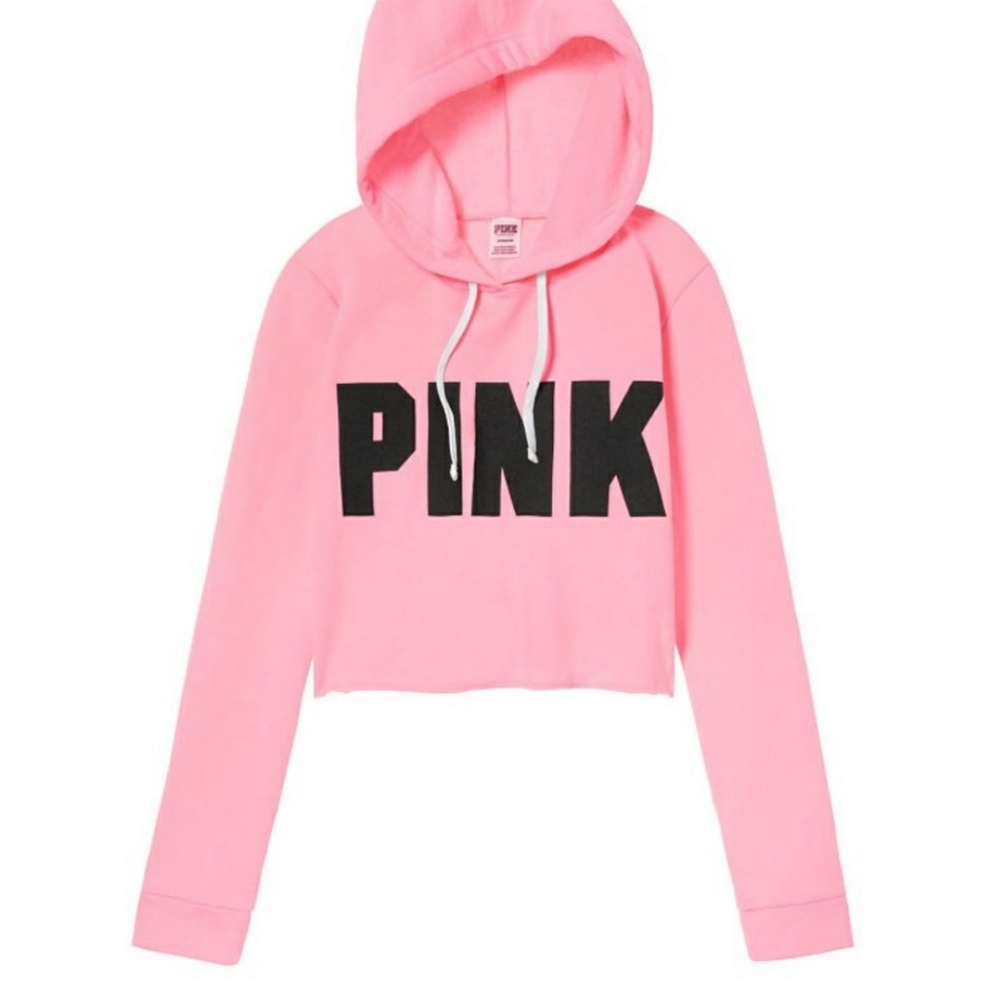 Victoria's Secret PINK crop hoodie